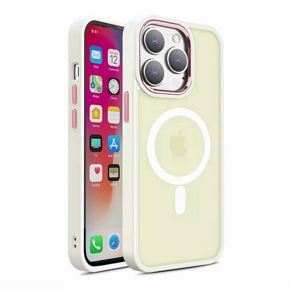 Matte Magnetic [Support Magsafe] Case for iPhone 15/15 Plus/15 Pro/15 Pro Max