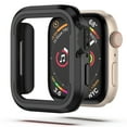 thumbnail image 1 of Matte Metal Case for Apple Watch Series 10 42mm Case,[Matte Aluminum Bezel] + [Soft TPU Bumper] Max Anti-Scratch & Military-Grade Protective Bumper for iWatch 42mm Accessories,Black, 1 of 9