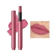 thumbnail image 1 of Matte Nude Lipstick Velvet Lip Gloss, High Pigmented Long-Lasting Waterproof Lip Stick, Nude Matte Soft Dark Color Stick, Non Stick Cup Nude Lip Gloss Lipstick for Women Girls Daily Lip Makeup (#06), 1 of 7