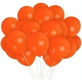 thumbnail image 1 of Matte Orange Balloons - 12 Inch Latex Balloons - 36 Pack, 1 of 10