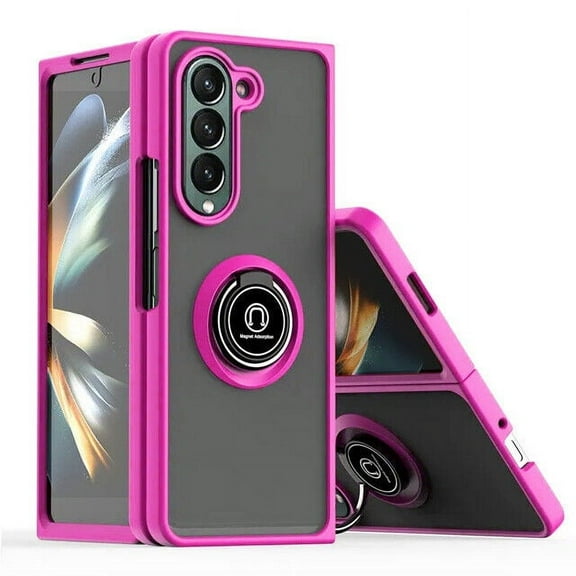 Matte PC TPU Ringstand Case-Z Fold 5-649123