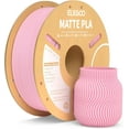 thumbnail image 1 of Matte PLA Filament Sakura Pink 1KG, 1.75mm 3D Printer Filament Dimensional Accuracy +/- 0.02mm, 1kg Carboard Spool (2.2lbs) for Most FDM 3D Printers, 1 of 3
