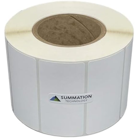 Matte Paper 4x2 in. Rectangle Inkjet Label Roll$$Office