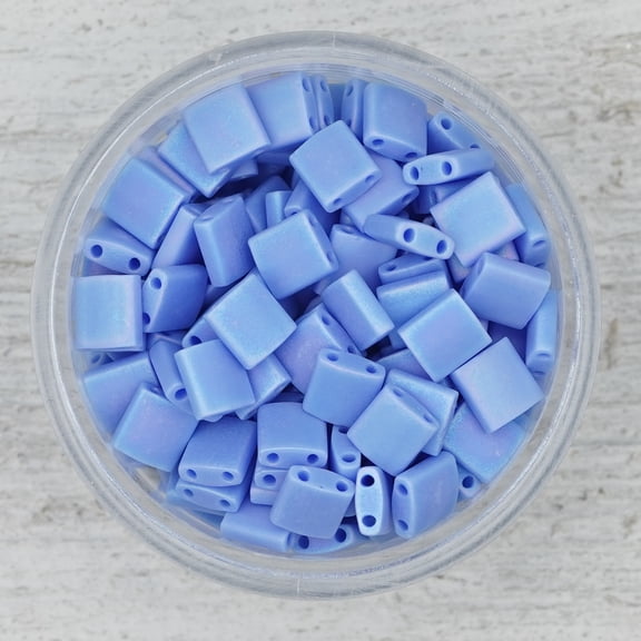 Matte Periwinkle Whole Tila - 25g Bag