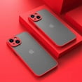 thumbnail image 1 of Matte Phone Case for IPhone 13 12 11 14 Pro Max Mini Luxury Soft Silicone Shockproof Case for IPhone X XS Max XR 15 7 8 Plus SE, 1 of 7
