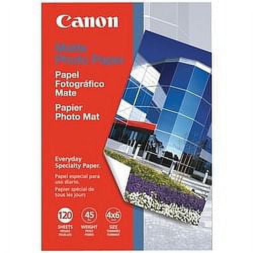 Matte Photo Paper, 4 x 6, Matte White, 120/Pack Matte Photo Paper, 4 x 6, Matte White, 120/Pack