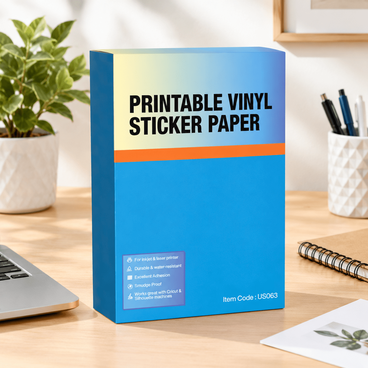 Matte Printable Vinyl Sticker Paper 200 Sheets 11" X 17" - Walmart.com