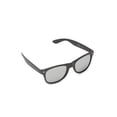 thumbnail image 1 of Matte Reflective Lens Vagabond Sunglasses, Mirror, 1 of 4