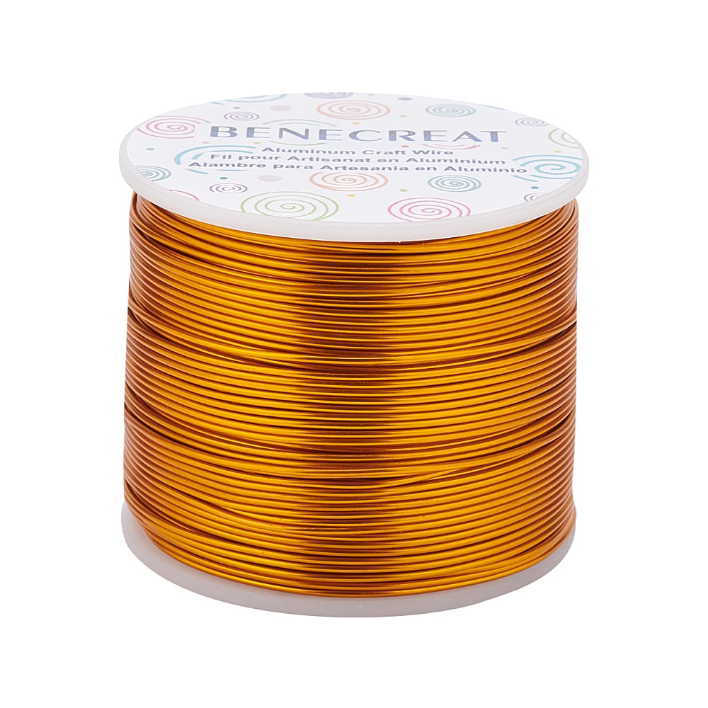 Wire Matte Matte Round Aluminum Wire Coral 17 Gauge 1.2mm 116m/roll - Walmart.com