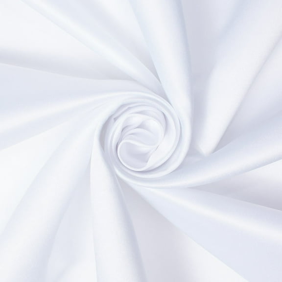 Matte Satin (Peau de Soie) Duchess Fabric Bridesmaid Dress 60" Wide Sold BTY Many Colors (White)