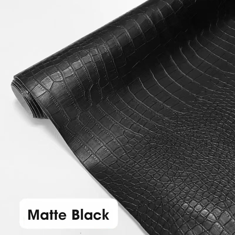 Matte SelfAdhesive Alligator Fabric Soft Textured Crocodile Vinyl Faux