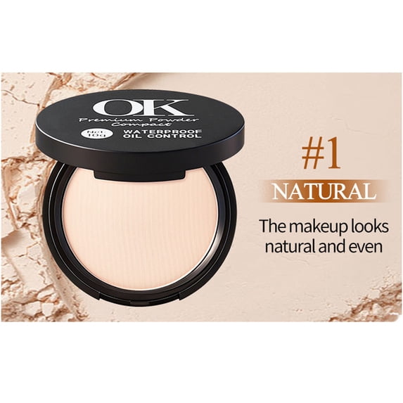 Matte Silk Smoothly Sheer Natural Long-lasting Setting And Concealing Powder Foundations 10g