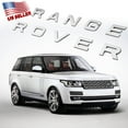 thumbnail image 1 of Matte Silver Emblem Badge for Range Rover Trunk Letters Decal Emblem Sport Evoque Velar, 1 of 2