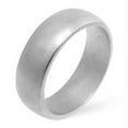 thumbnail image 1 of Matte Silver Wedding Band, Size : 07, 1 of 1