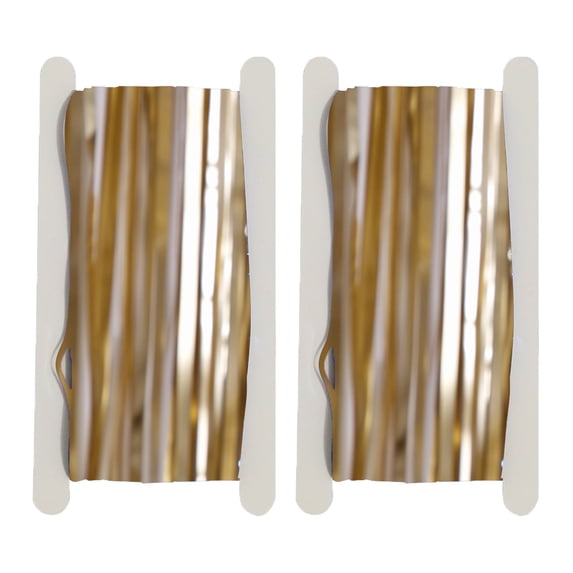 Matte Tassel Foil Curtain, 2m x 2, Festive Party Décor