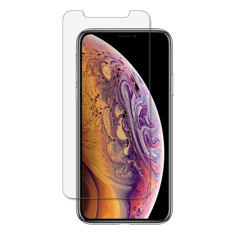 Matte Tempered Glass Screen Protector Anti-Glare [Fingerprint Proof]  Compatible With iPhone XS X 
