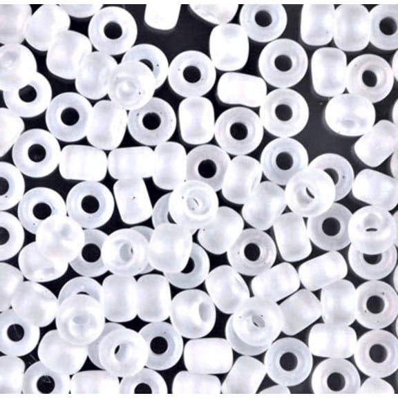 Matte Transparent Crystal AB Miyuki Seed Beads 6/0 6-9131FR-TB