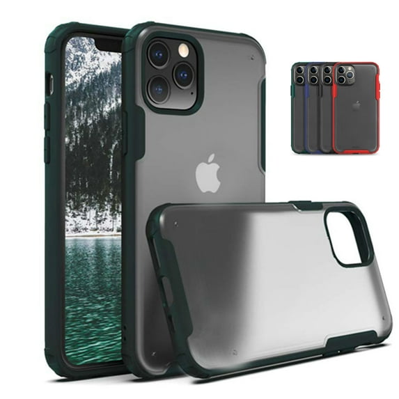 Matte Transparent TPU Shockproof (Black) Case Cover For Apple iPhone 11