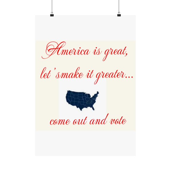 Matte Vertical Posters