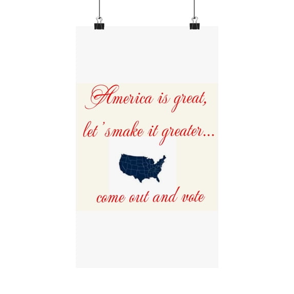 Matte Vertical Posters