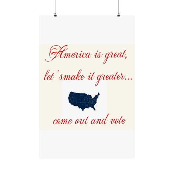 Matte Vertical Posters