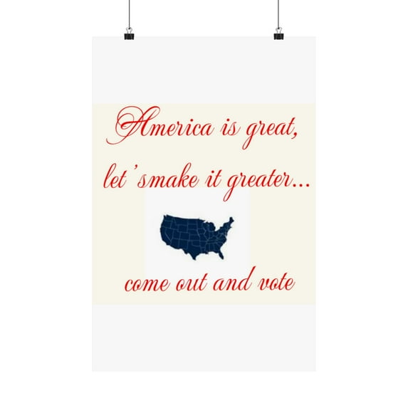 Matte Vertical Posters