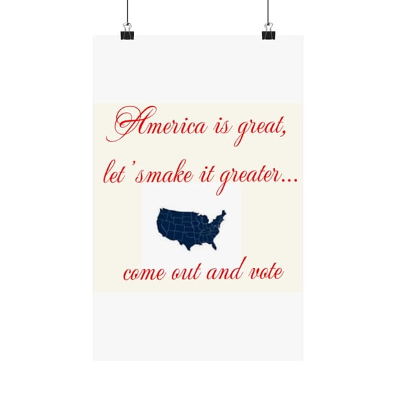 Matte Vertical Posters