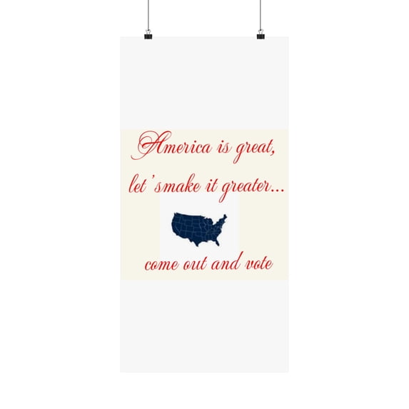 Matte Vertical Posters