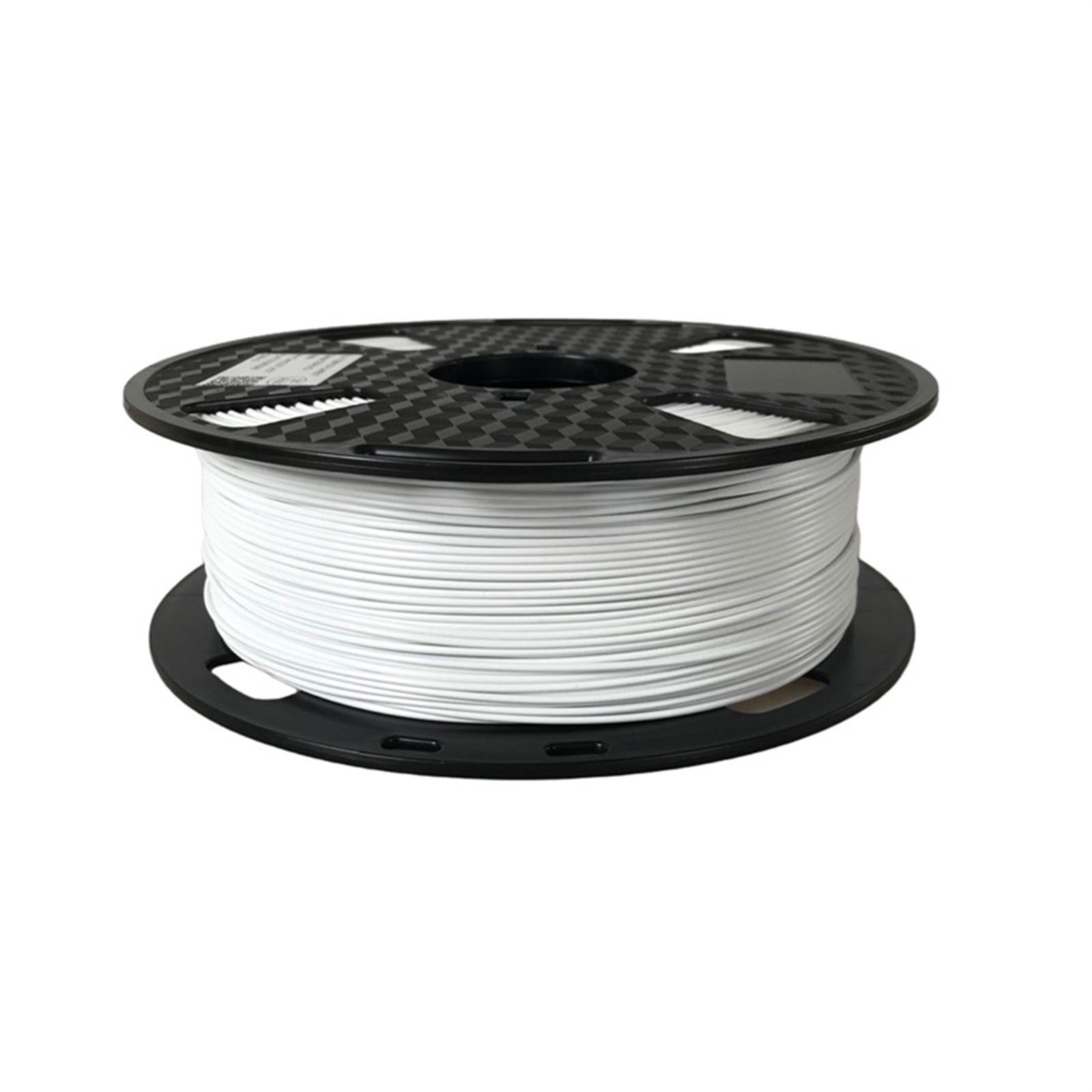 Matte White 3D Printer Filament PLA Neatly Wound Filament 1.75mm Fit Most FDM 3D Printers, 1kg Spool