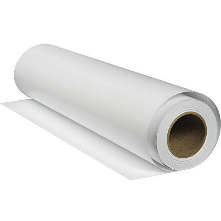 Matte White Removable Repositionable Adhesive Vinyl 12 by 15 FEET