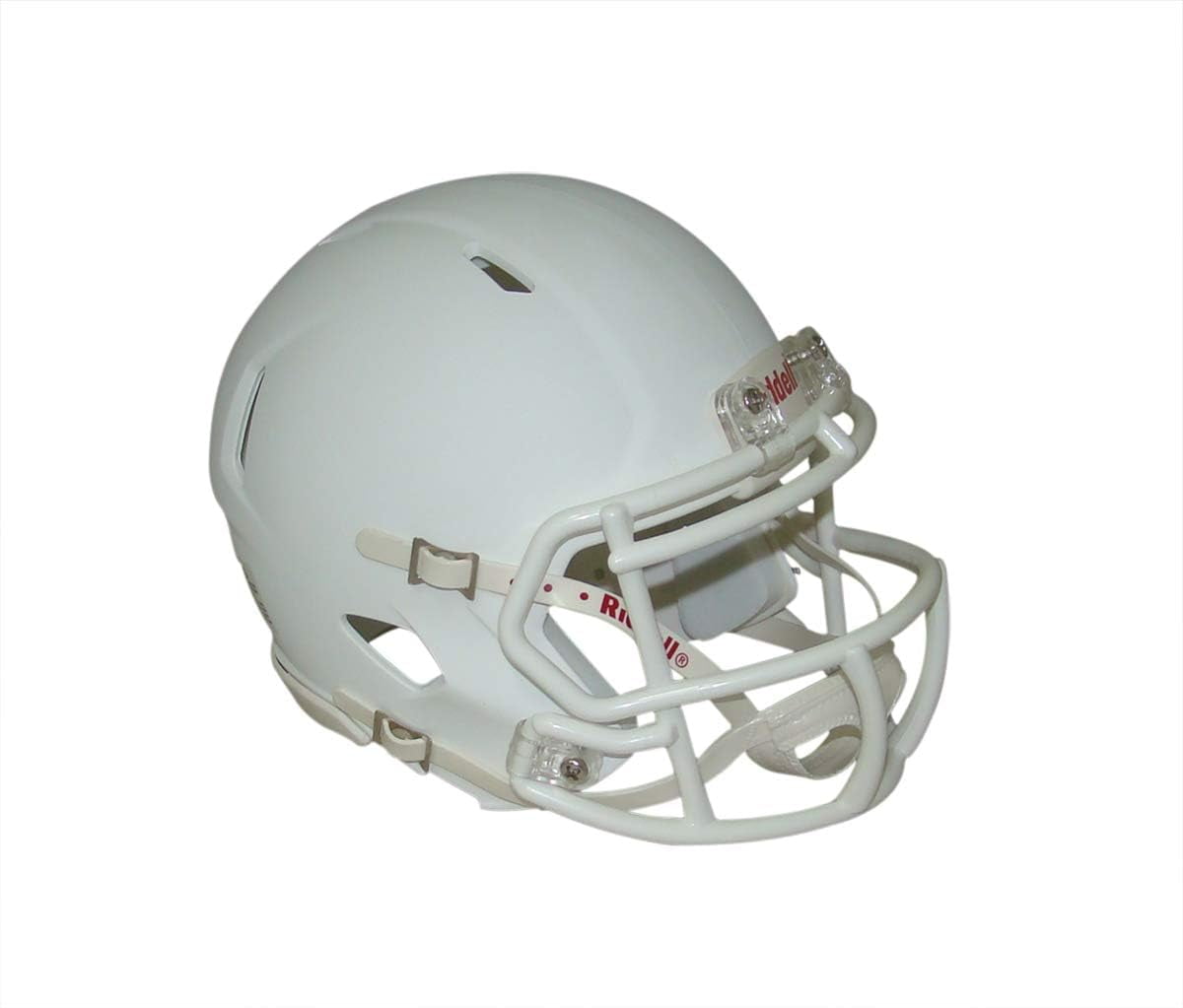 Matte White with White Mask Blank Riddell Speed MINI Helmet - Autographs  Size: 6"(L), 4"(W), 5"(H) - (NOT FOR WEARING - Walmart.com