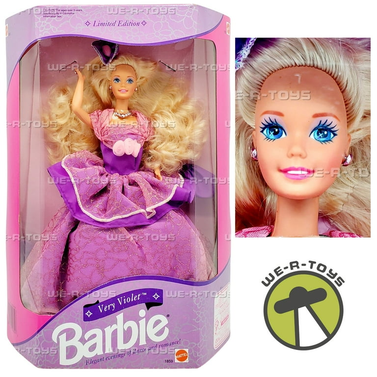 Mattel 1992 Limited Edition Very Violet Barbie