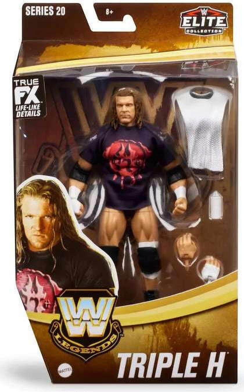 WWE Elite Deluxe Triple H Action Figure - Wrestling Legends