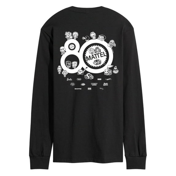 Mattel - 80Th Group - Men's Long Sleeve Graphic T-Shirt