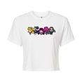thumbnail image 1 of Mattel - 80Th Lineup Color  - Juniors Cropped Graphic T-Shirt, 1 of 4