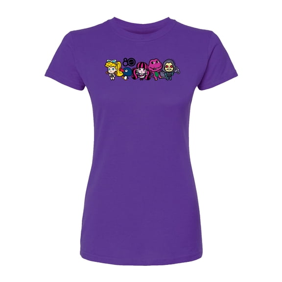 Mattel - 80Th Lineup Color  - Juniors Fitted Graphic T-Shirt