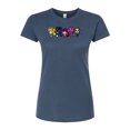 thumbnail image 1 of Mattel - 80Th Lineup Color  - Juniors Fitted Graphic T-Shirt, 1 of 4