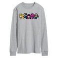 thumbnail image 1 of Mattel - 80Th Lineup Color  - Men's Long Sleeve Graphic T-Shirt, 1 of 4