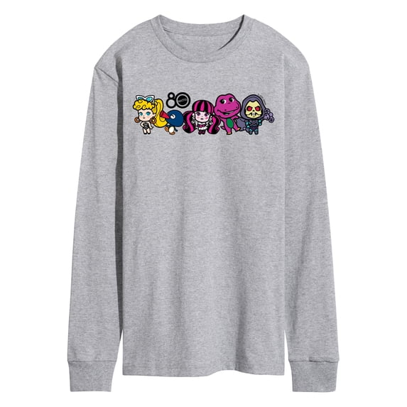 Mattel - 80Th Lineup Color - Men's Long Sleeve Graphic T-Shirt