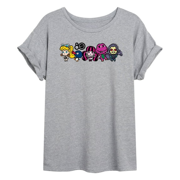 Mattel - 80Th Lineup Color  - Women's Oversized T-Shirt