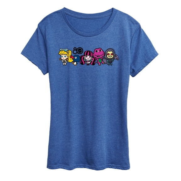 Mattel - 80Th Lineup Color  - Women's Short Sleeve Graphic T-Shirt