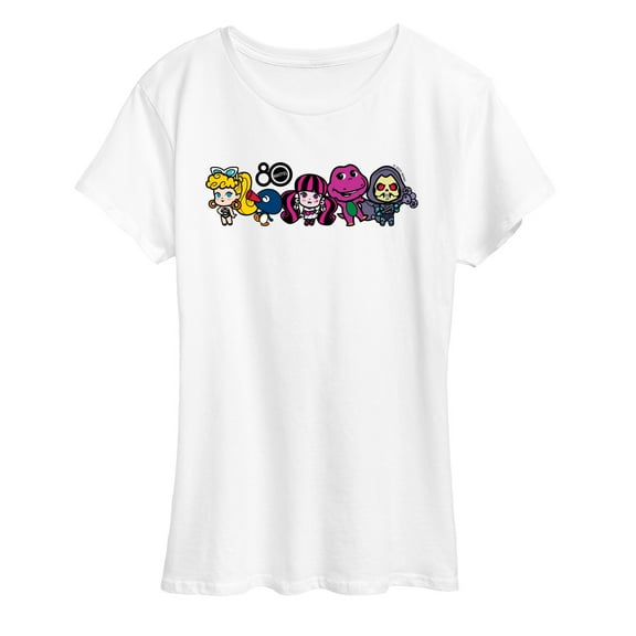 Mattel - 80Th Lineup Color - Women's Short Sleeve Graphic T-Shirt