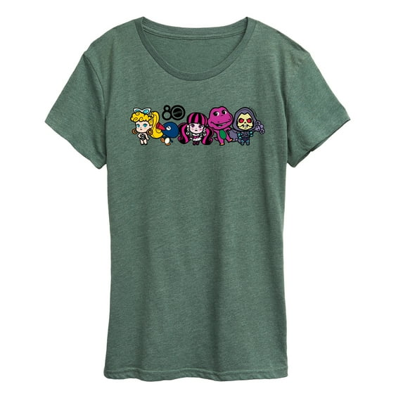 Mattel - 80Th Lineup Color  - Women's Short Sleeve Graphic T-Shirt