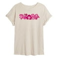 thumbnail image 1 of Mattel - 80Th Lineup Pink  - Women's Oversized T-Shirt, 1 of 4