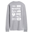 thumbnail image 1 of Mattel - 80Th Logos Oversized  - Men's Long Sleeve Graphic T-Shirt, 1 of 4