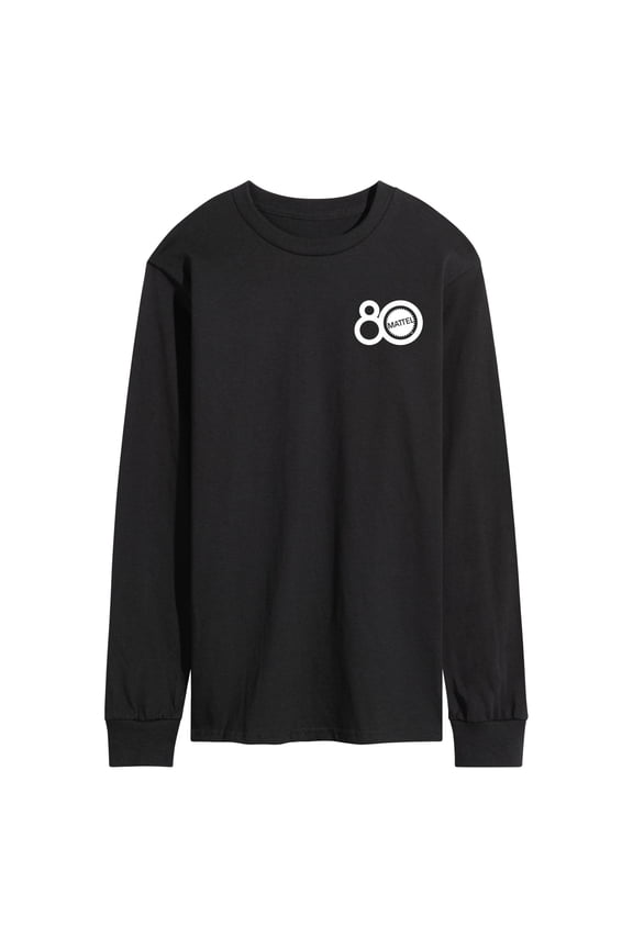 - 80Th Logos Oversized - Men's Long Sleeve Graphic T-Shirt