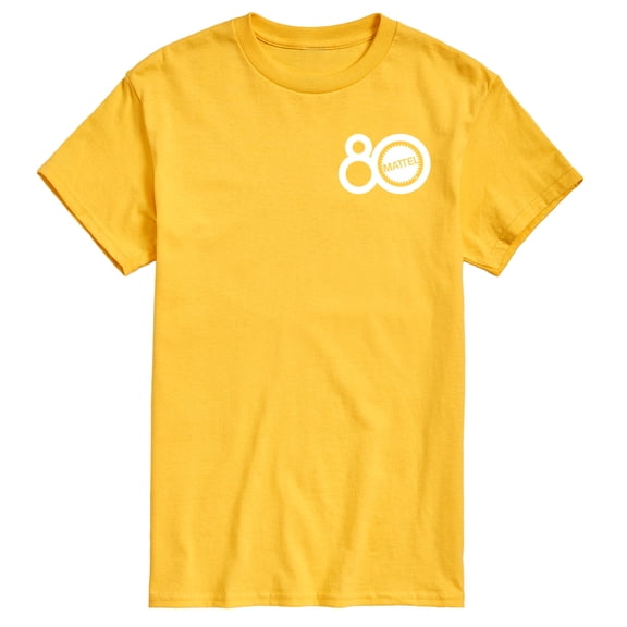 Mattel - 80Th Logos Oversized  - Men's Short Sleeve Graphic T-Shirt