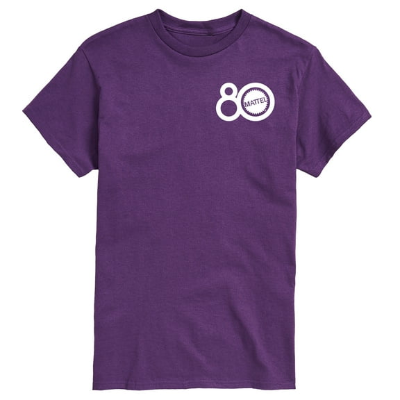 Mattel - 80Th Logos Oversized  - Men's Short Sleeve Graphic T-Shirt