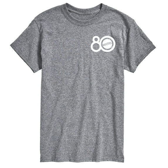 Mattel - 80Th Logos Oversized - Men's Short Sleeve Graphic T-Shirt
