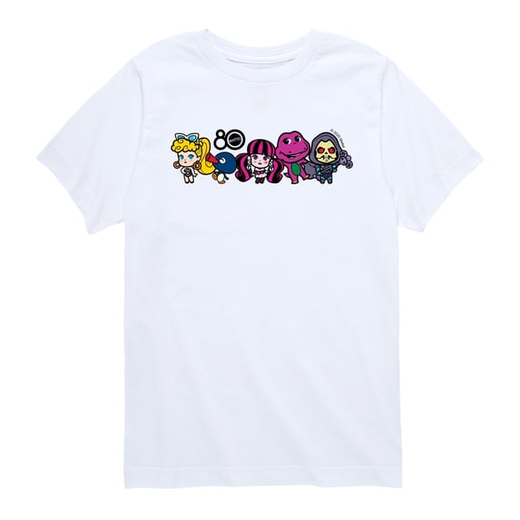 Mattel - 80th Lineup Color - Youth Boys Short Sleeve Graphic T-Shirt
